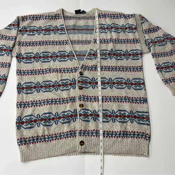 VINTAGE Liz Claiborne Lizwear button front Cardigan Medium - Picture 10 of 11
